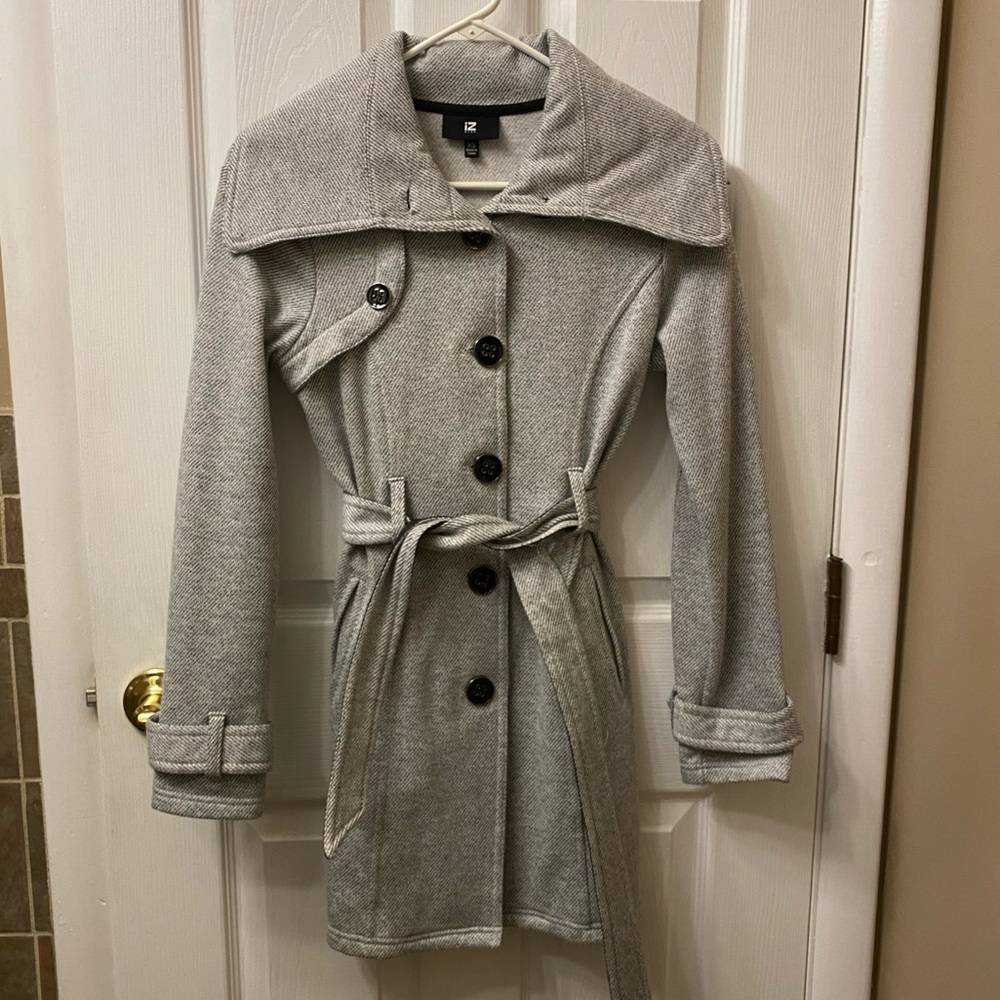 IZ Byer Pea Coat - Picture 1 of 10